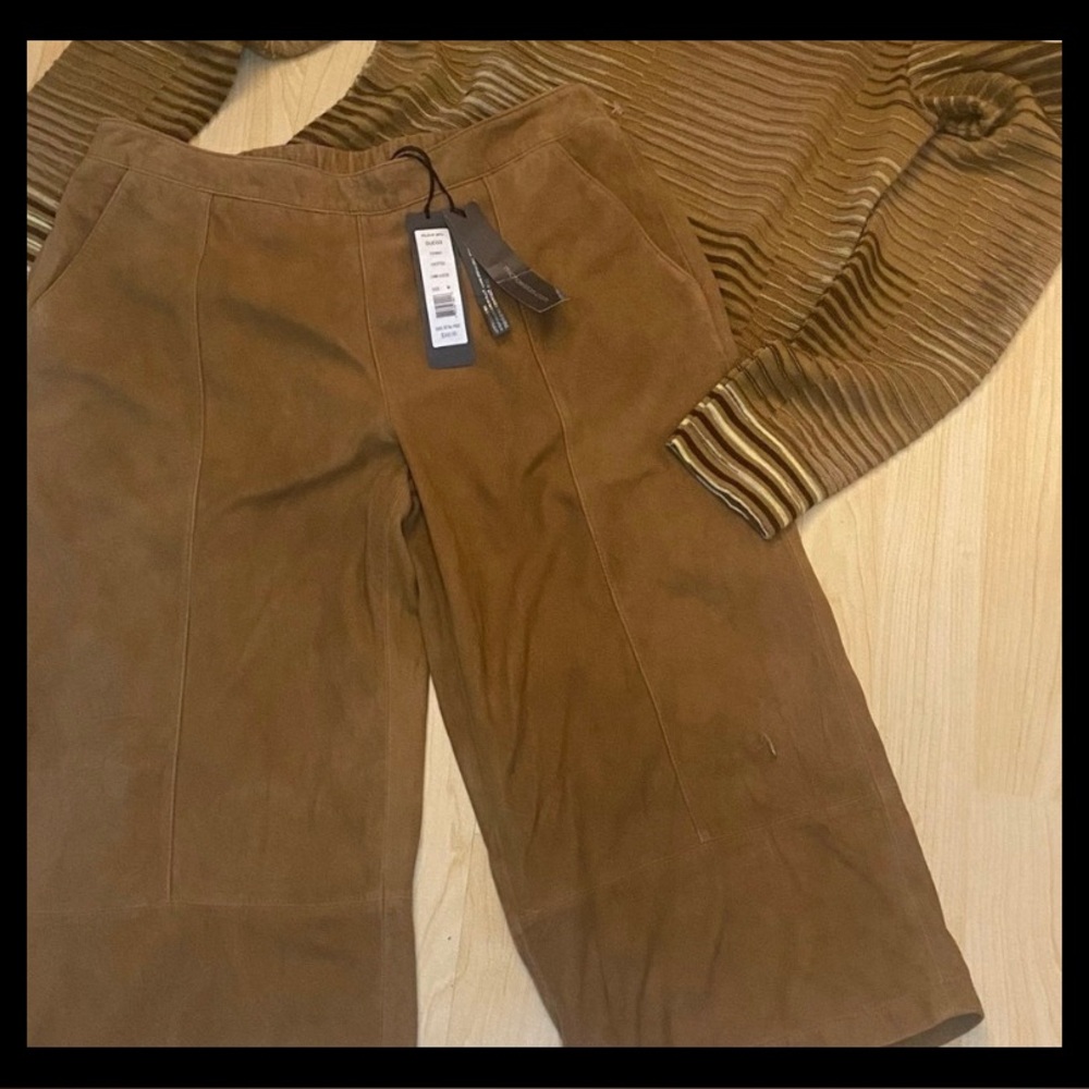 NWT Michael stars suede pants - Picture 14 of 16